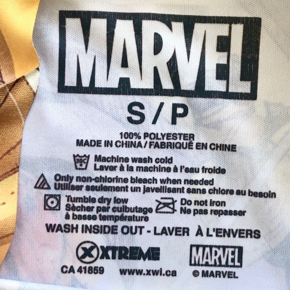 Marvel Comics, Double Sided, All Over Print, Avengers, Superhero, T Shirt,  Sm - Picture 5 of 7